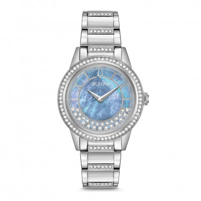 Bulova® Analoog 'Turnstyle' Dames Horloge 96L260