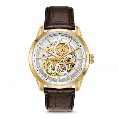 Bulova® Analoog 'Automatic / wilton' Heren Horloge 97A138