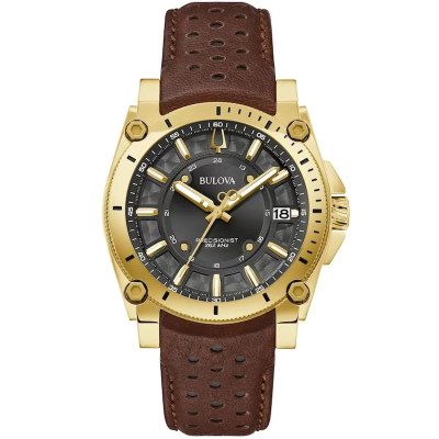 Bulova® Analoog 'Precisionist icon' Heren Horloge 97B216