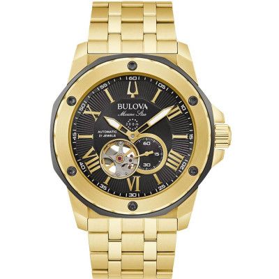 Bulova® Analoog 'Marine star' Heren Horloge 98A273