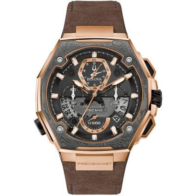 Bulova® Chronograaf 'Precisionist x special edition' Heren Horloge 98B356