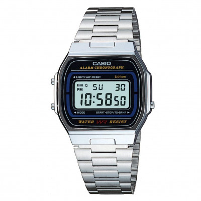 Casio® Digitaal 'Casio collection' Unisex Horloge A164WA-1VES