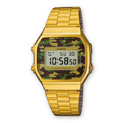 Casio® Digitaal 'Casio collection' Heren Horloge A168WEGC-3EF