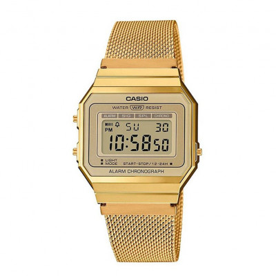 Casio® Digitaal 'Casio collection' Unisex Horloge A700WEMG-9AEF