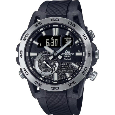 Casio® Analoog En Digitaal 'Edifice' Heren Horloge ECB-40P-1AEF