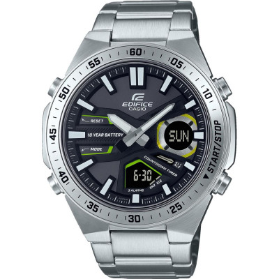 Casio® Analoog En Digitaal 'Edifice' Heren Horloge EFV-C110D-1A3VEF