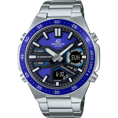 Casio® Analoog En Digitaal 'Edifice' Heren Horloge EFV-C110D-2AVEF