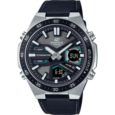 Casio® Analoog En Digitaal 'Edifice' Heren Horloge EFV-C110L-1AVEF
