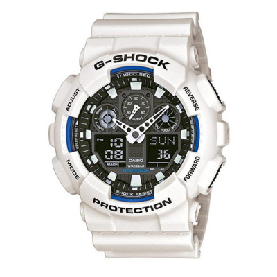 Casio® Analoog En Digitaal 'G-shock' Heren Horloge GA-100B-7AER