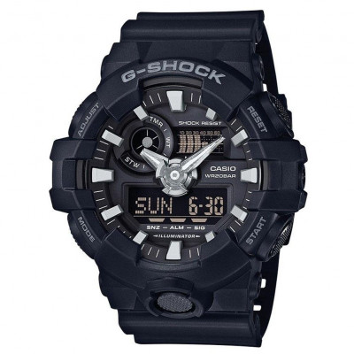 Casio® Analoog En Digitaal 'G-shock' Heren Horloge GA-700-1BER