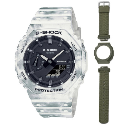Casio® Analoog En Digitaal 'G-shock' Heren Horloge GAE-2100GC-7AER