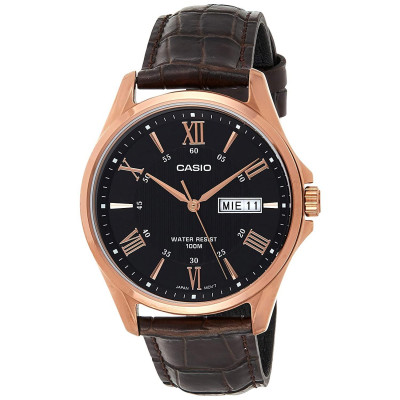 Casio® Analoog 'Casio collection' Heren Horloge MTP-1384L-1AVEF