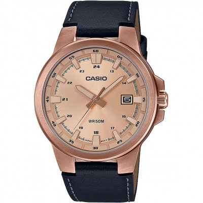 Casio® Analoog 'Casio collection' Heren Horloge MTP-E173RL-5AVEF