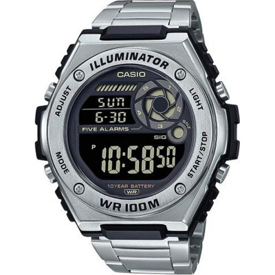 Casio® Digitaal 'Casio collection' Heren Horloge MWD-100HD-1BVEF