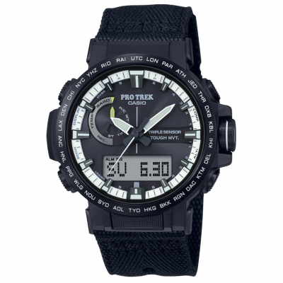 Casio® Analoog En Digitaal 'Protrek' Heren Horloge PRW-60YBM-1AER