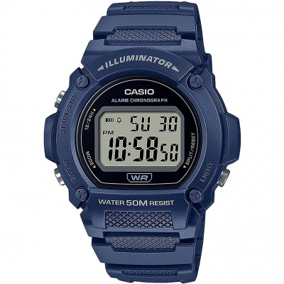 Casio® Digitaal 'Casio collection' Heren Horloge W-219H-2AVEF