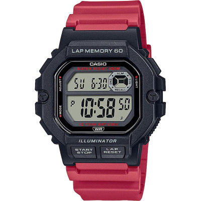 Casio® Digitaal 'Casio collection' Heren Horloge WS-1400H-4AVEF