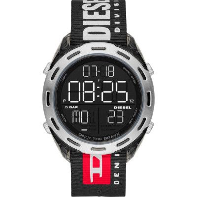 Diesel® Digitaal 'Crusher' Heren Horloge DZ1914