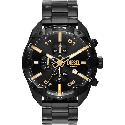 Diesel® Chronograaf 'Spiked' Heren Horloge DZ4644