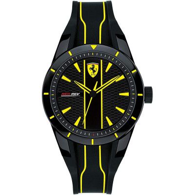 Ferrari® Analoog 'Redrev' Unisex Horloge 0830480