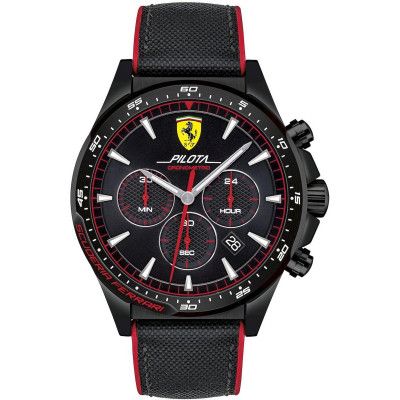 Ferrari® Chronograaf 'Pilota' Heren Horloge 0830623
