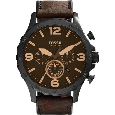 Fossil® Chronograaf 'Nate' Heren Horloge JR1487