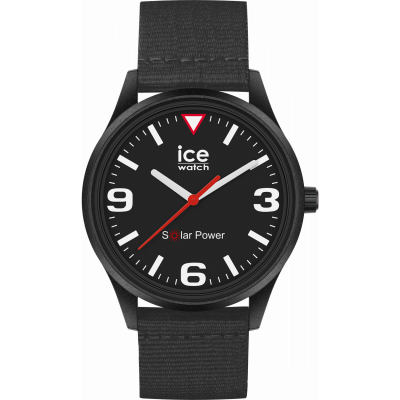 Ice Watch® Analoog 'Ice solar power - black tide' Unisex Horloge (Medium) 020058