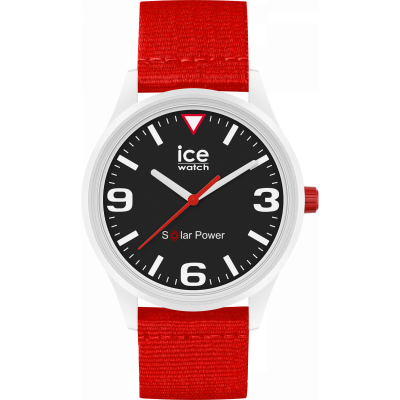 Ice Watch® Analoog 'Ice solar power - red tide' Unisex Horloge (Medium) 020061