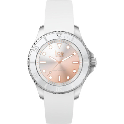 Ice Watch® Analogue 'Ice Steel - Sunset Pink' Girls's Watch (Small) 020369