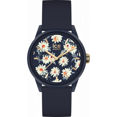 Ice Watch® Analoog 'Ice solar power - twilight daisy' Dames Horloge (Small) 020599