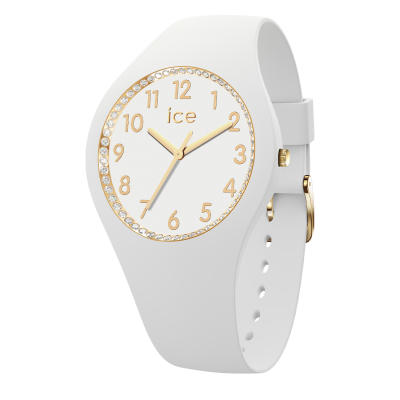 Ice Watch® Analoog 'Ice cosmos - white crystal numbers' Dames Horloge 021048