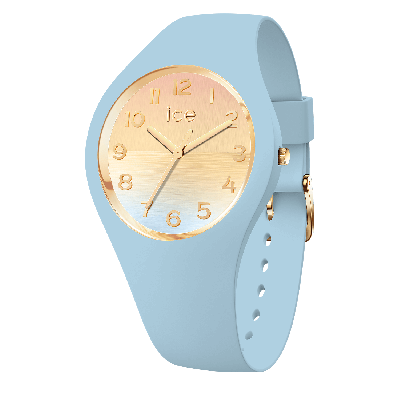 Ice Watch® Analoog 'Ice horizon - blue gold' Dames Horloge (Small) 021358