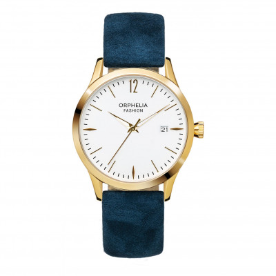 Orphelia Fashion® Analoog 'Suede' Dames Horloge OF711700