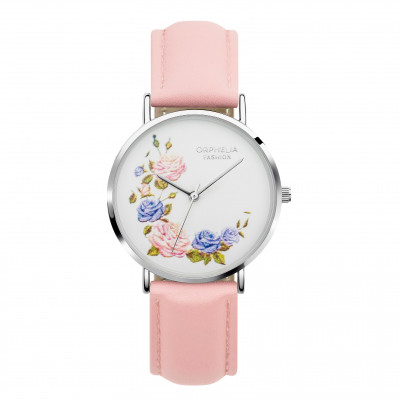 Orphelia Fashion® Analoog 'Floral' Dames Horloge OF711815
