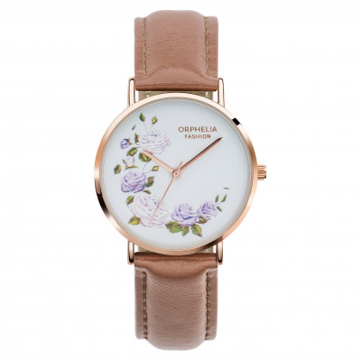 Orphelia Fashion® Analoog 'Floral' Dames Horloge OF711817
