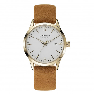 Orphelia Fashion® Analoog 'Suede' Dames Horloge OF711823
