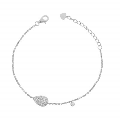 Orphelia® Dames Zilver 925 925 Armband (sieraad) - Zilverkleurig ZA-7051