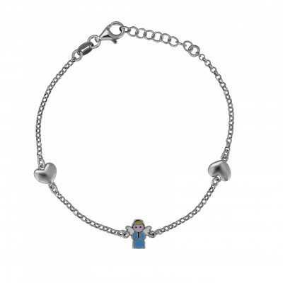 Orphelia® Kind Zilver 925 925 Armband (sieraad) - Zilverkleurig ZA-7456