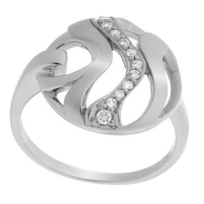 Orphelia® Dames Zilver 925 925 Ring (sieraad) - Zilverkleurig ZR-7085
