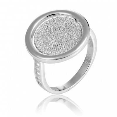 Orphelia® Dames Zilver 925 925 Ring (sieraad) - Zilverkleurig ZR-7444