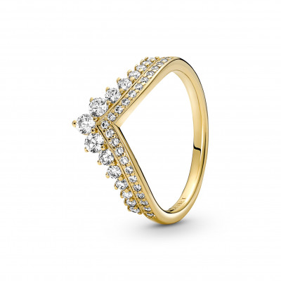Pandora® 'Timeless wish' Dames Verguld Metaal Ring (sieraad) - Goudkleurig 167736C01