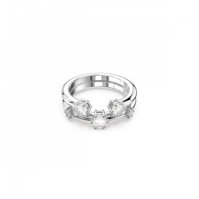 Swarovski® 'Constella' Dames Metaal Ring (sieraad) - Zilverkleurig 5640961