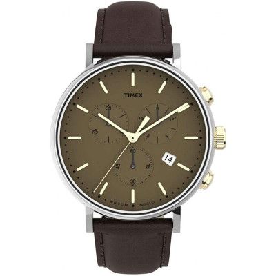Timex® Chronograaf 'Fairfield chrono' Heren Horloge TW2T67700