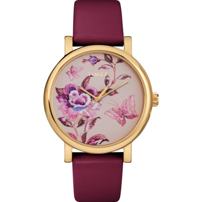 Timex® Analoog 'Full bloom' Dames Horloge TW2U19200
