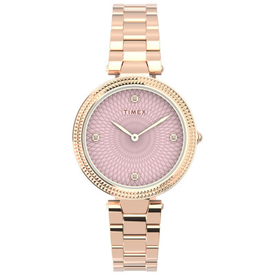 Timex® Analoog 'Adorn' Dames Horloge TW2V24300