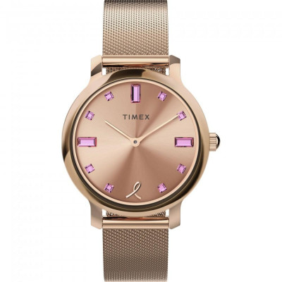 Timex® Analoog 'Transcend x bcrf' Dames Horloge TW2V52800