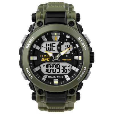 Timex® Analoog En Digitaal 'Ufc impact' Heren Horloge TW5M52900