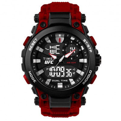 Timex® Analoog En Digitaal 'Ufc impact' Heren Horloge TW5M53000