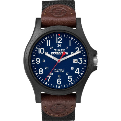 Timex® Analoog 'Acadia' Heren Horloge TWF3C8410