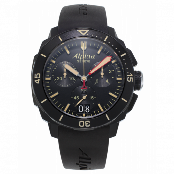 Alpina® Chronograaf 'Seastrong diver' Heren Horloge AL-372LBBG4FBV6
